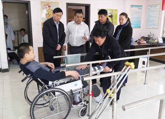 河北省邯鄲市殘疾人聯合會王理一行到訪恩德萊