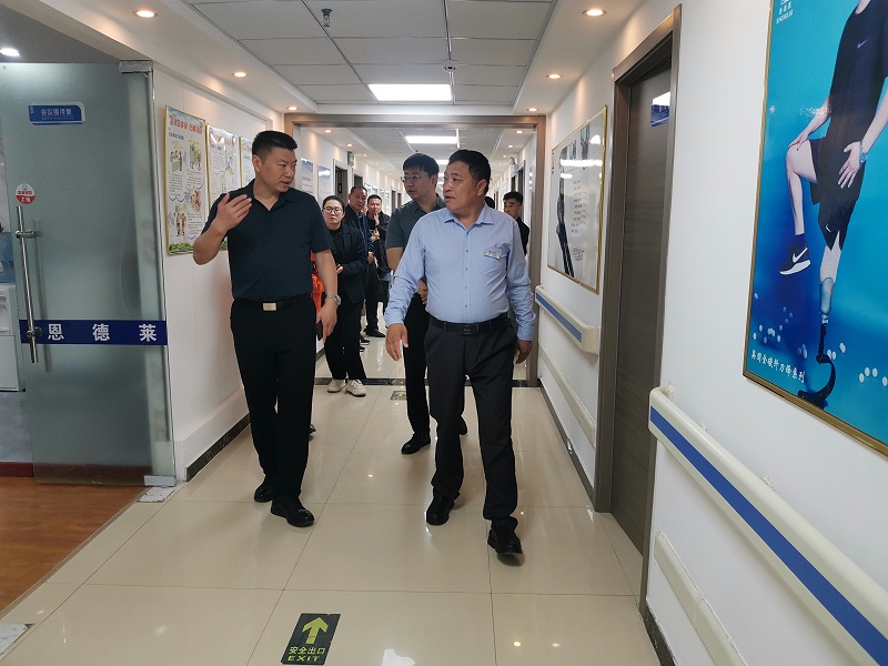 濟南市殘聯(lián)一行調(diào)研丨恩德萊公司的殘疾人之家建設和運營工作