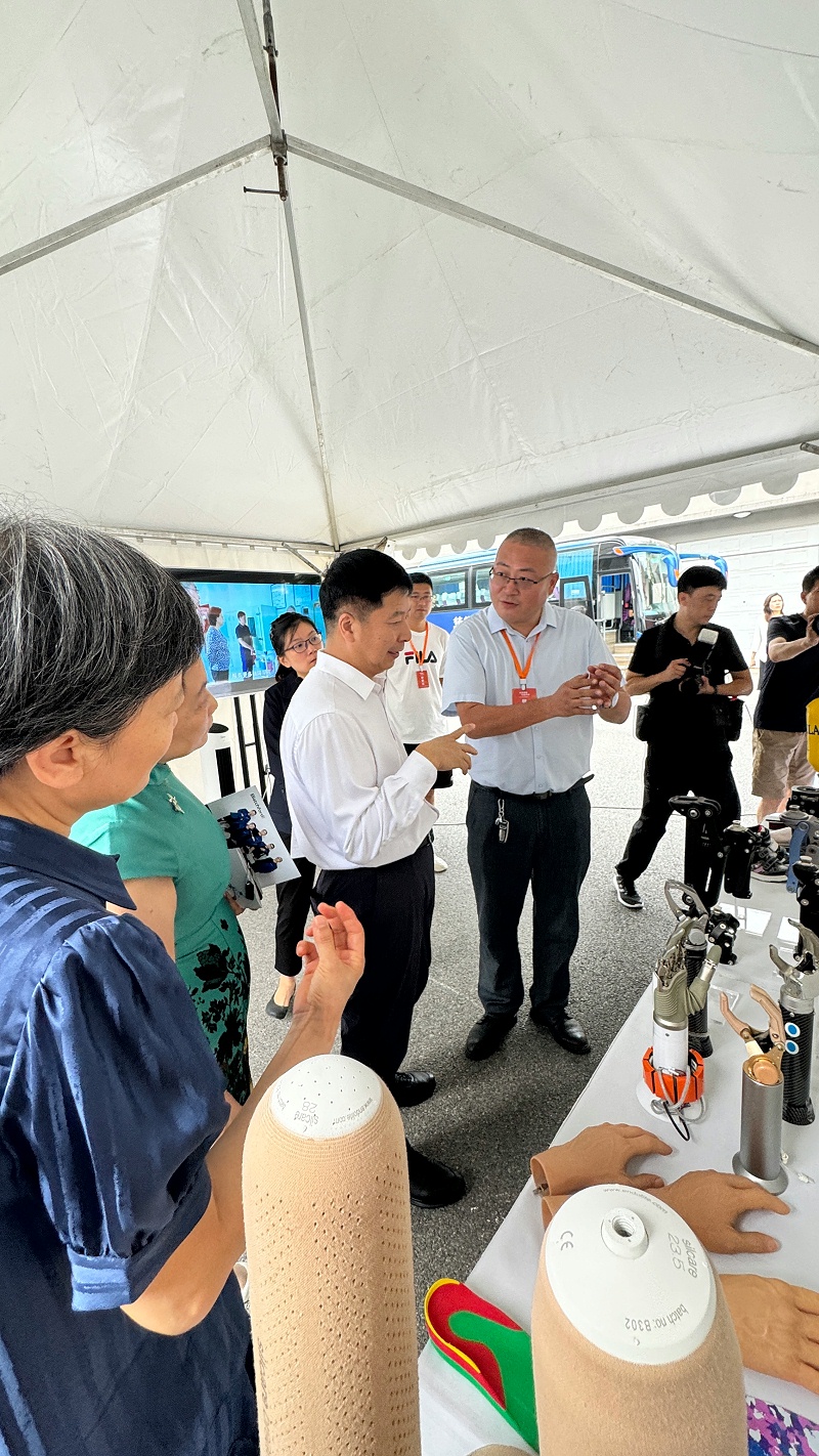 科技助殘新風采丨恩德萊沈陽公司助力2024年遼寧輔具展覽會